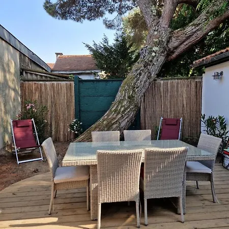Villa Bagatelle à 300m de la plage centrale, 3 chambres Arcachon